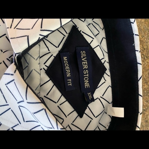 Silver Stone Long Sleeve Dress Shirt XXL 2XL NWT​​​​​​​​​​ - Picture 4 of 9